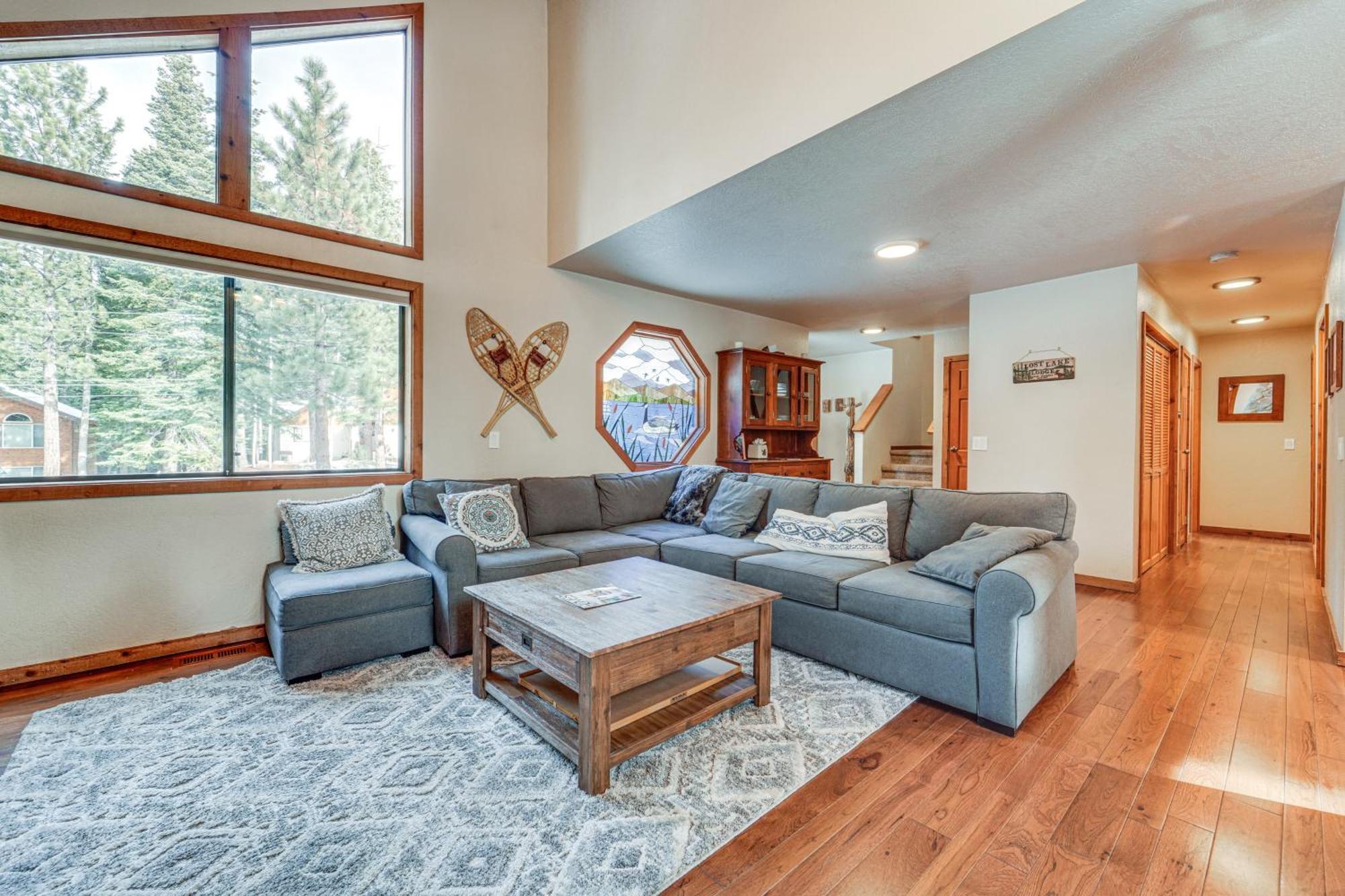 Family-Friendly Truckee Cabin In Tahoe Donner! Extérieur photo